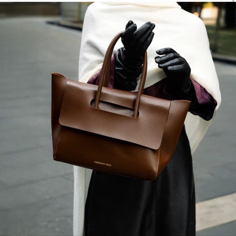 Verano Hill Faux Leather Tote thumbnail 3