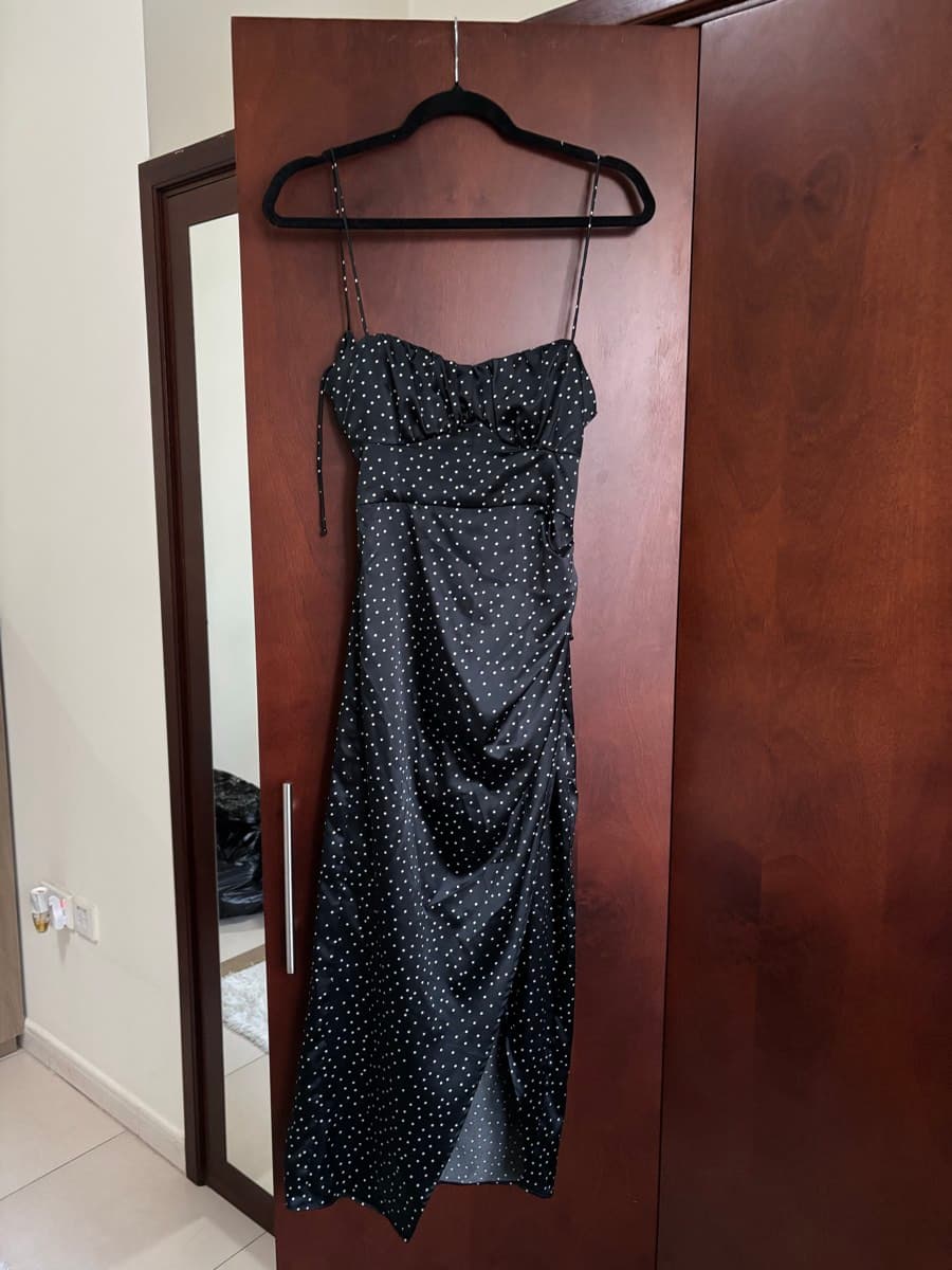 Polka Dot Midi Dress