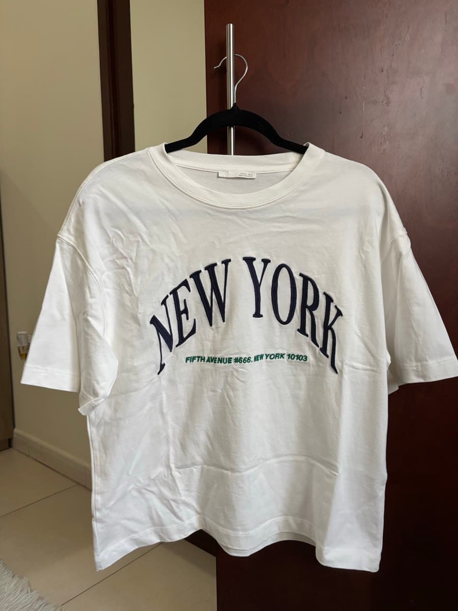 White New York T-Shirt