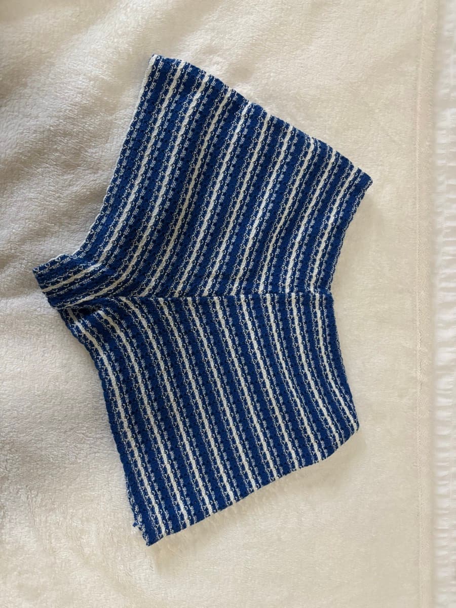 Blue and White Striped Top thumbnail 2
