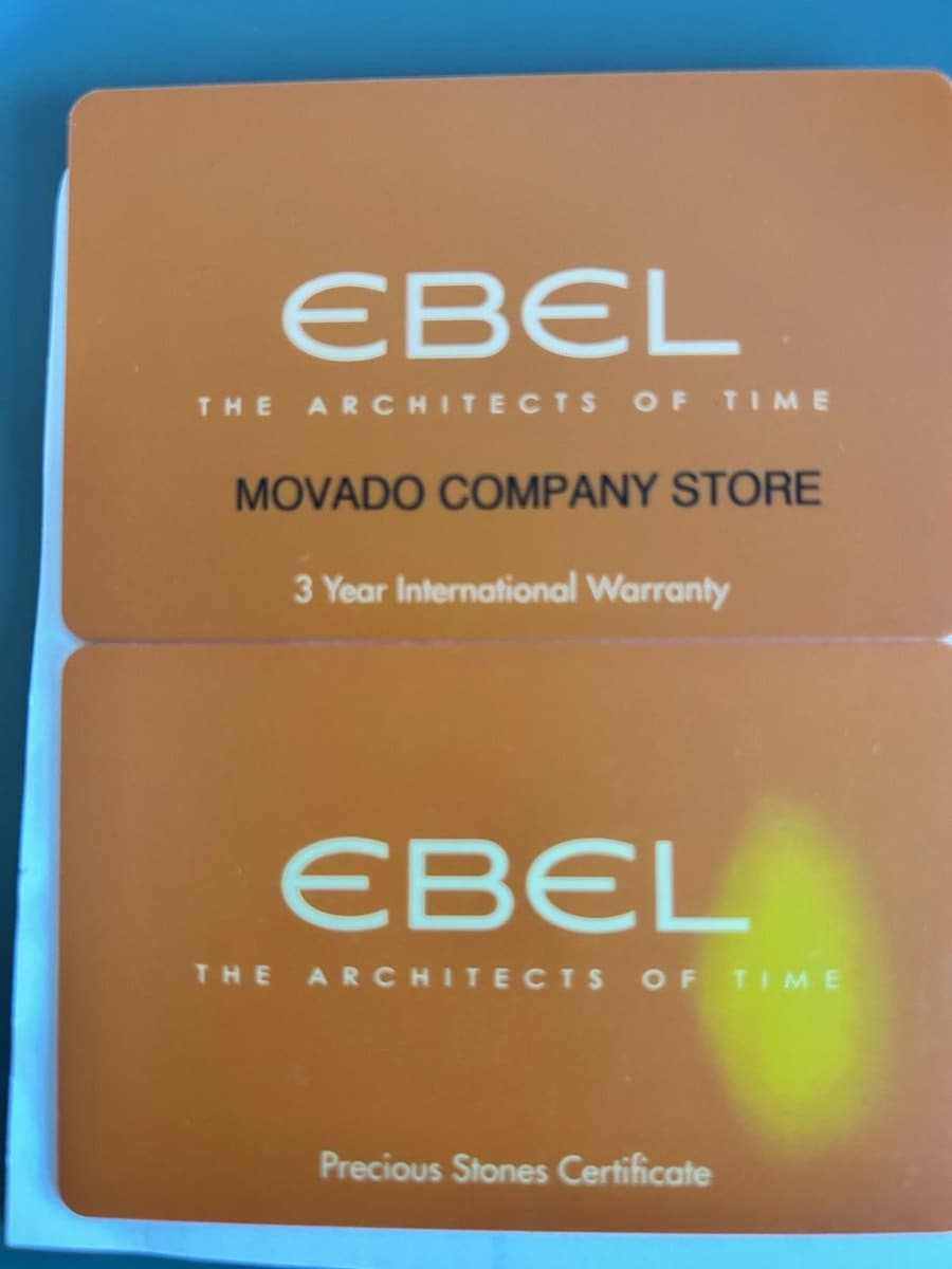 Ebel diamond watch thumbnail 2