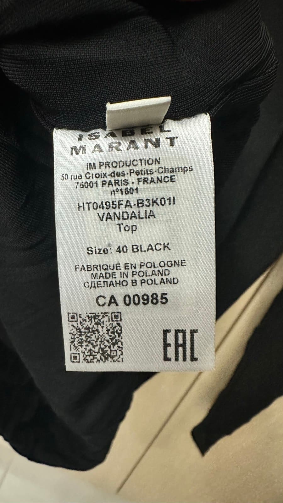 Isabel Marant Ruched Top thumbnail 4