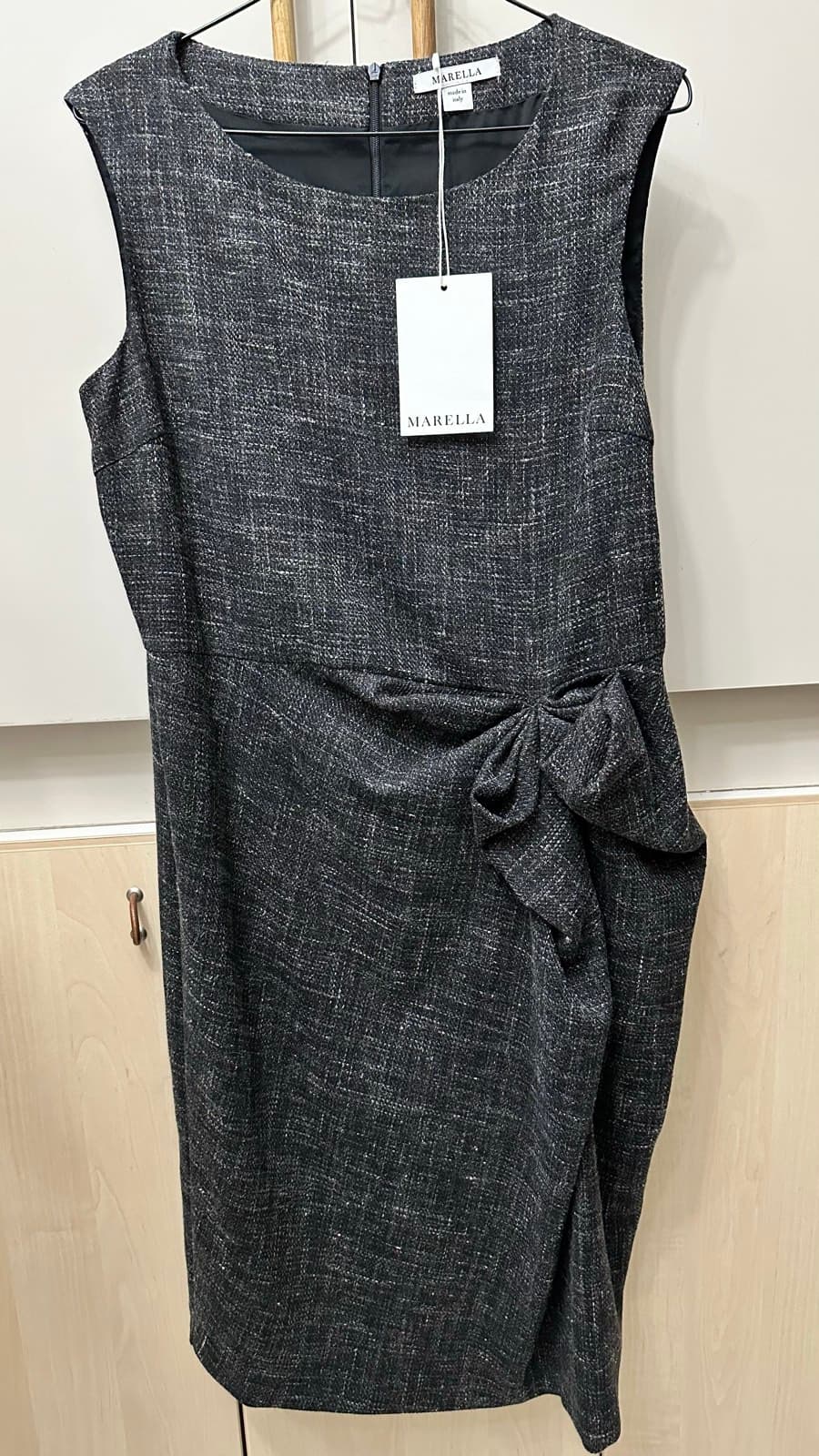 Marella Tweed Knot Dress - image 1