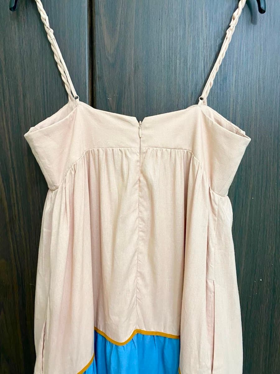 FARM Rio Mix Pleated Sleeveless Maxi Dress thumbnail 4