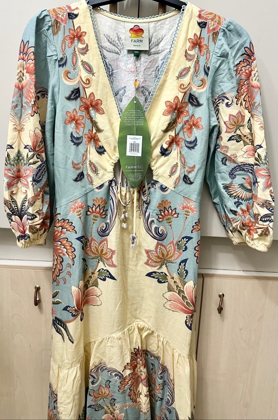 FARM Rio Boho Beauty Butter Maxi Dress thumbnail 2