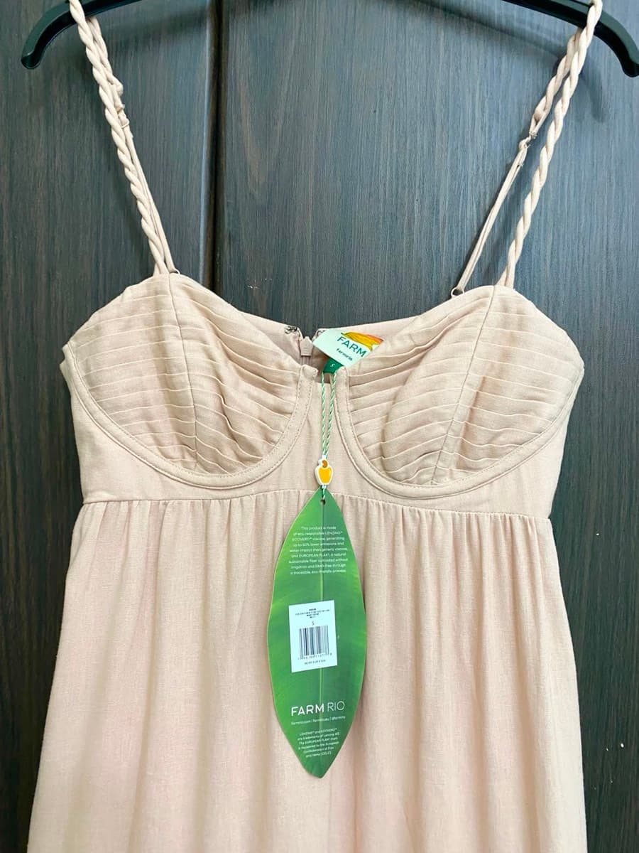 FARM Rio Mix Pleated Sleeveless Maxi Dress thumbnail 2