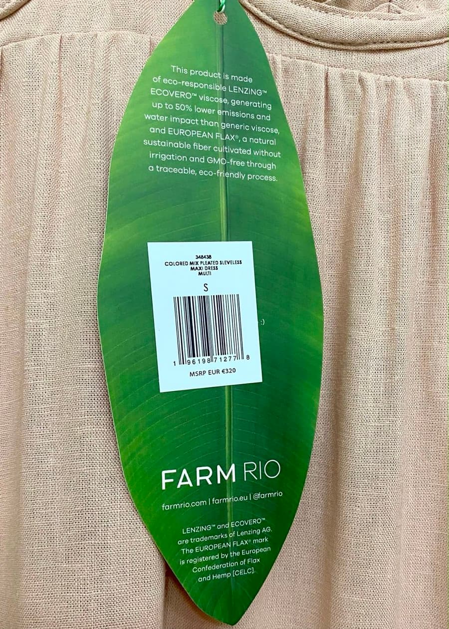 FARM Rio Mix Pleated Sleeveless Maxi Dress thumbnail 5
