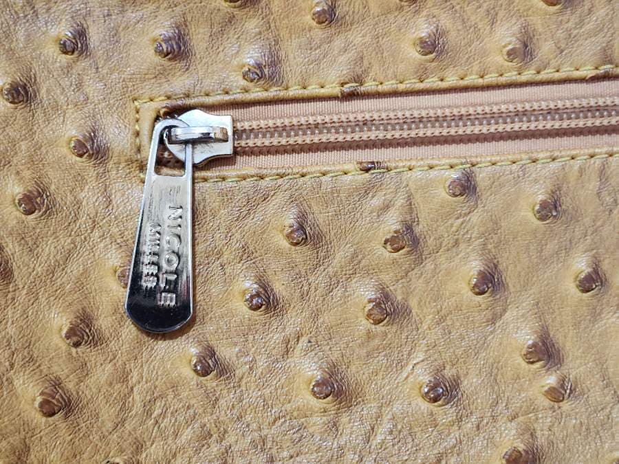 Nicole Miller Ostrich-Bag with Pouch thumbnail 2