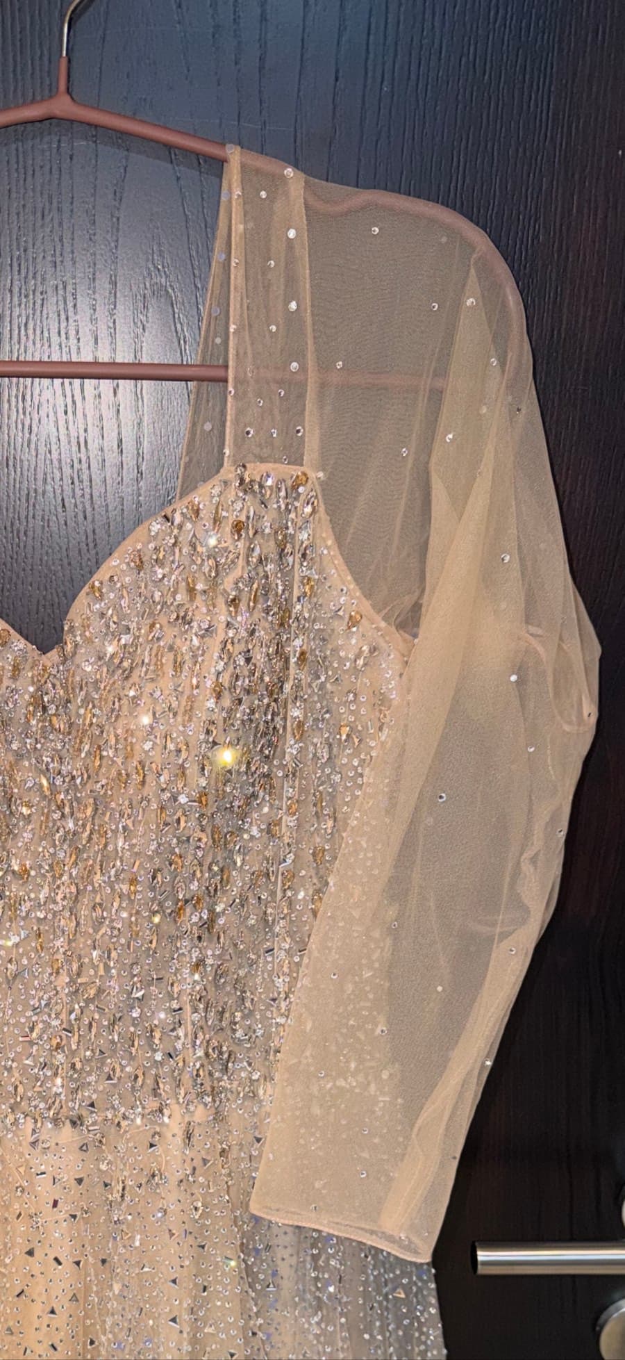 Embellished Tulle Gown thumbnail 9