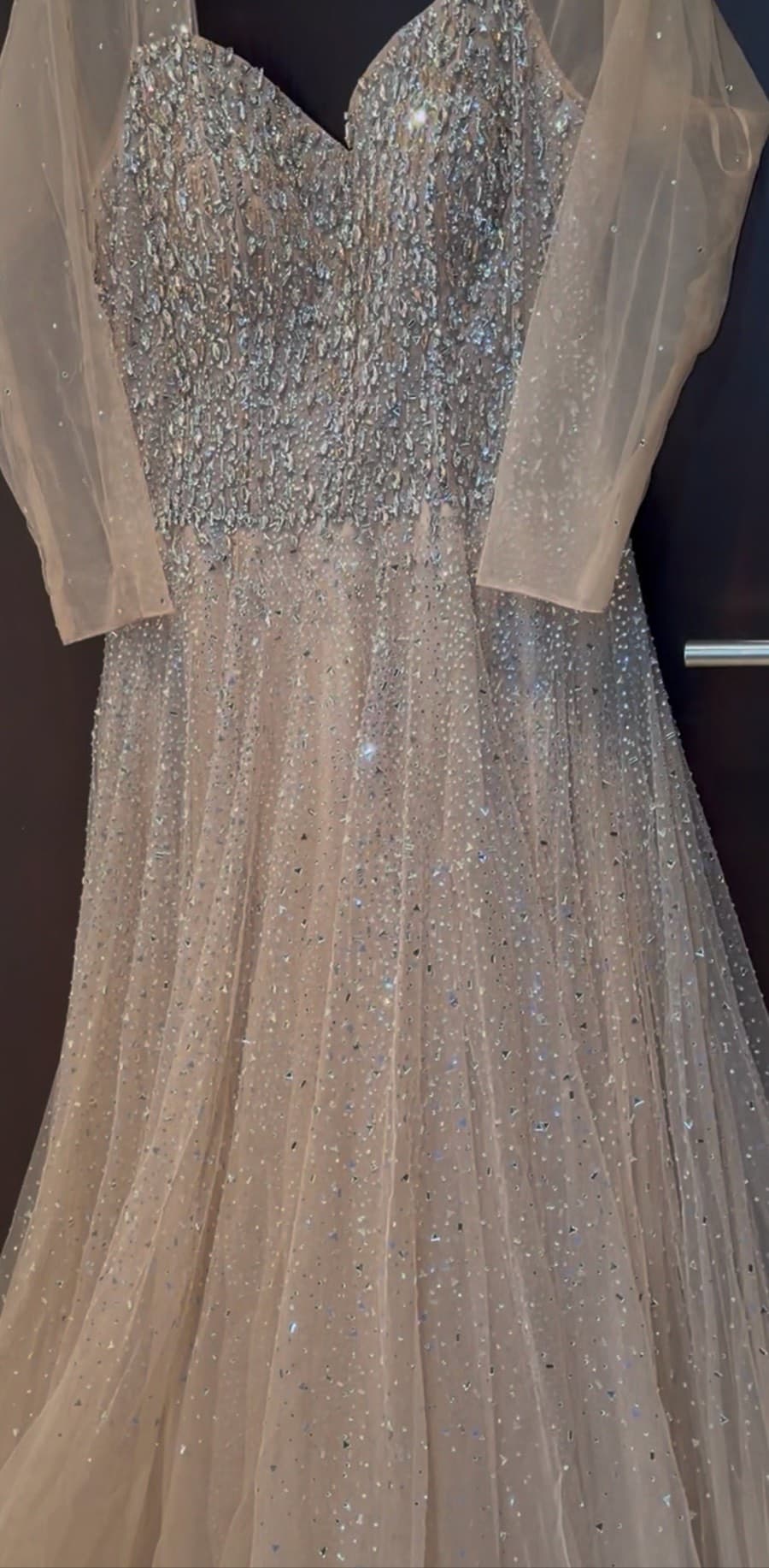 Embellished Tulle Gown thumbnail 10