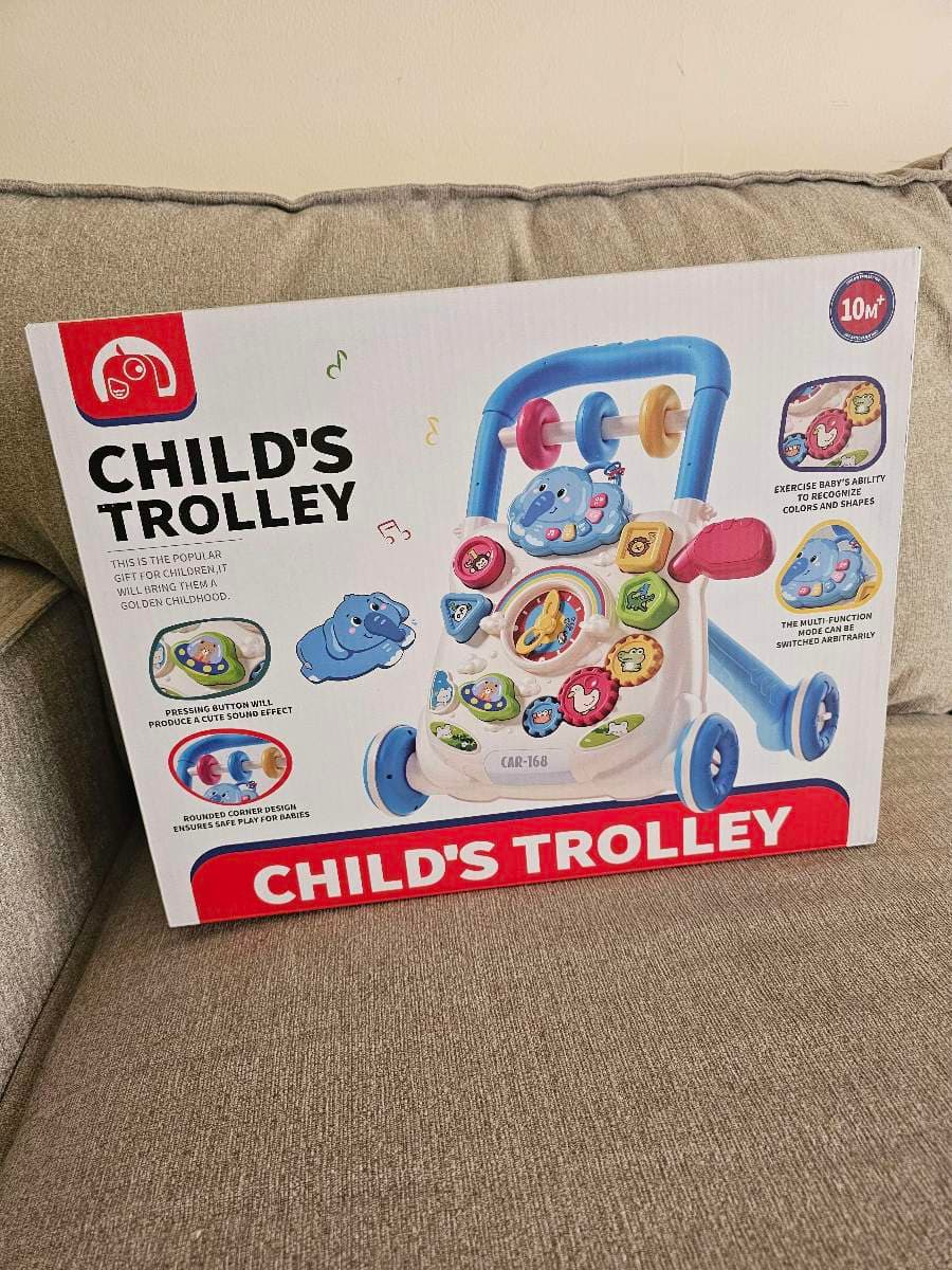 Brand New Child's Activity Trolley