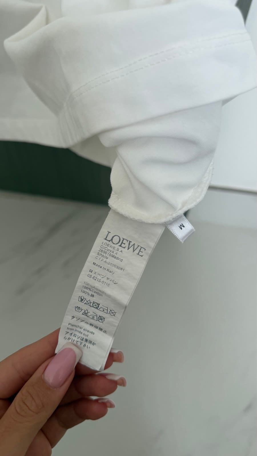 Loewe Anagram Cotton T-Shirt thumbnail 5