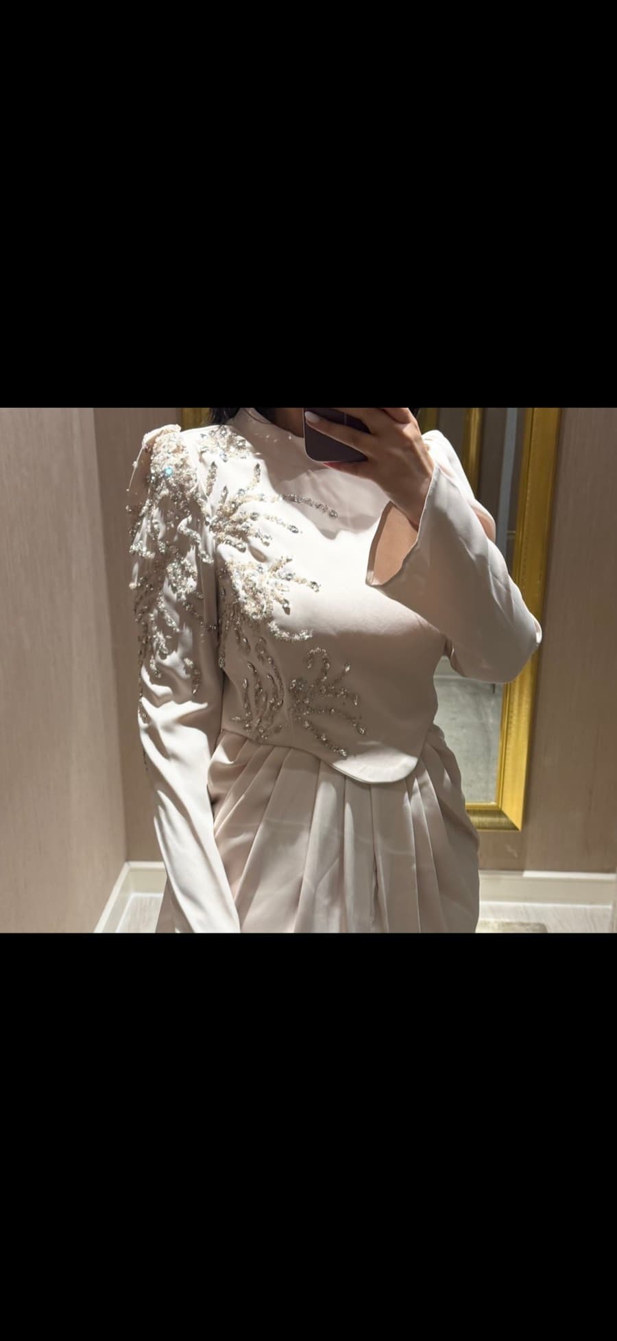 Embellished Pink Gown thumbnail 2