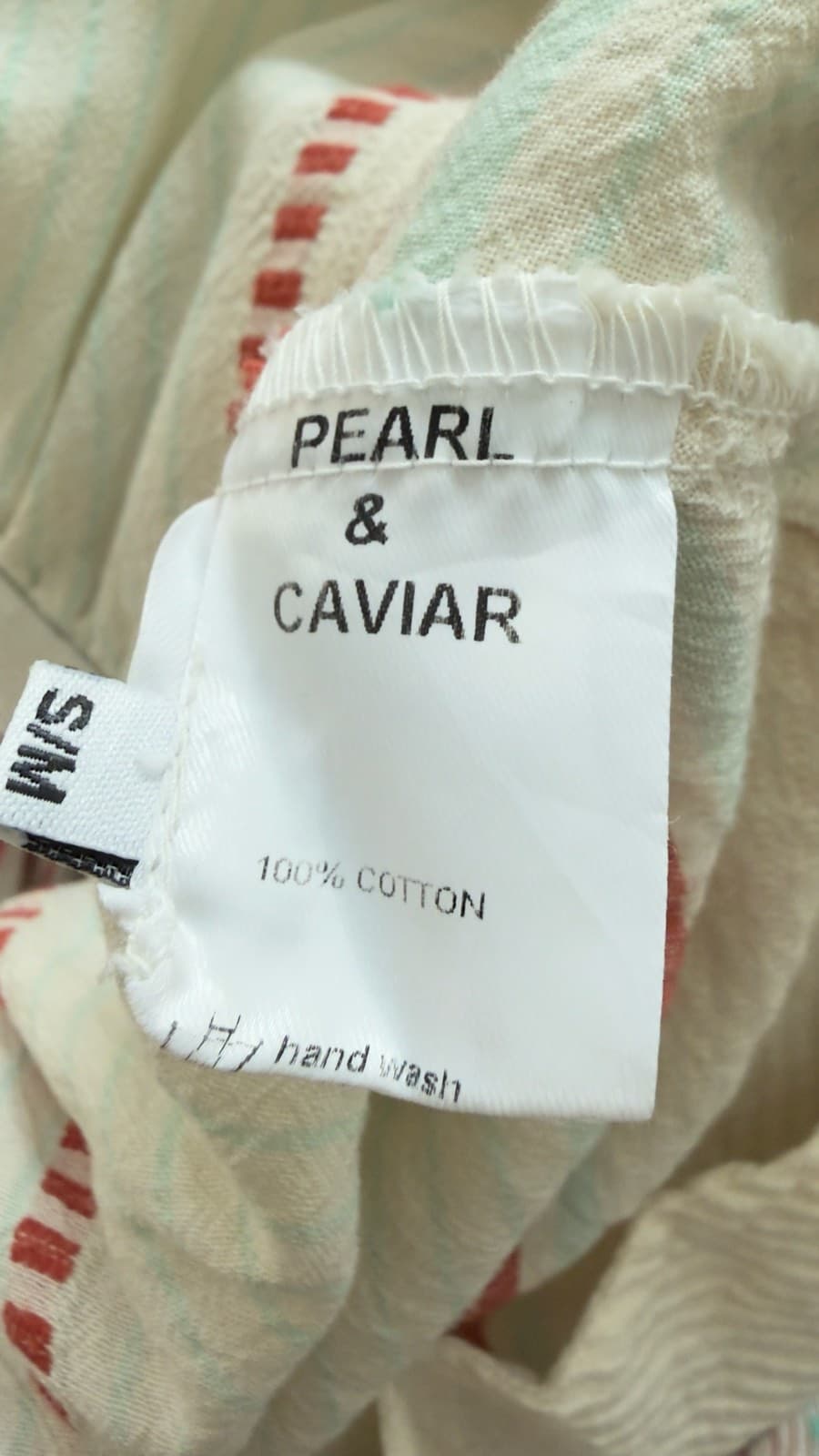 Pearl&Caviar Striped V-Neck Mini Dress thumbnail 4