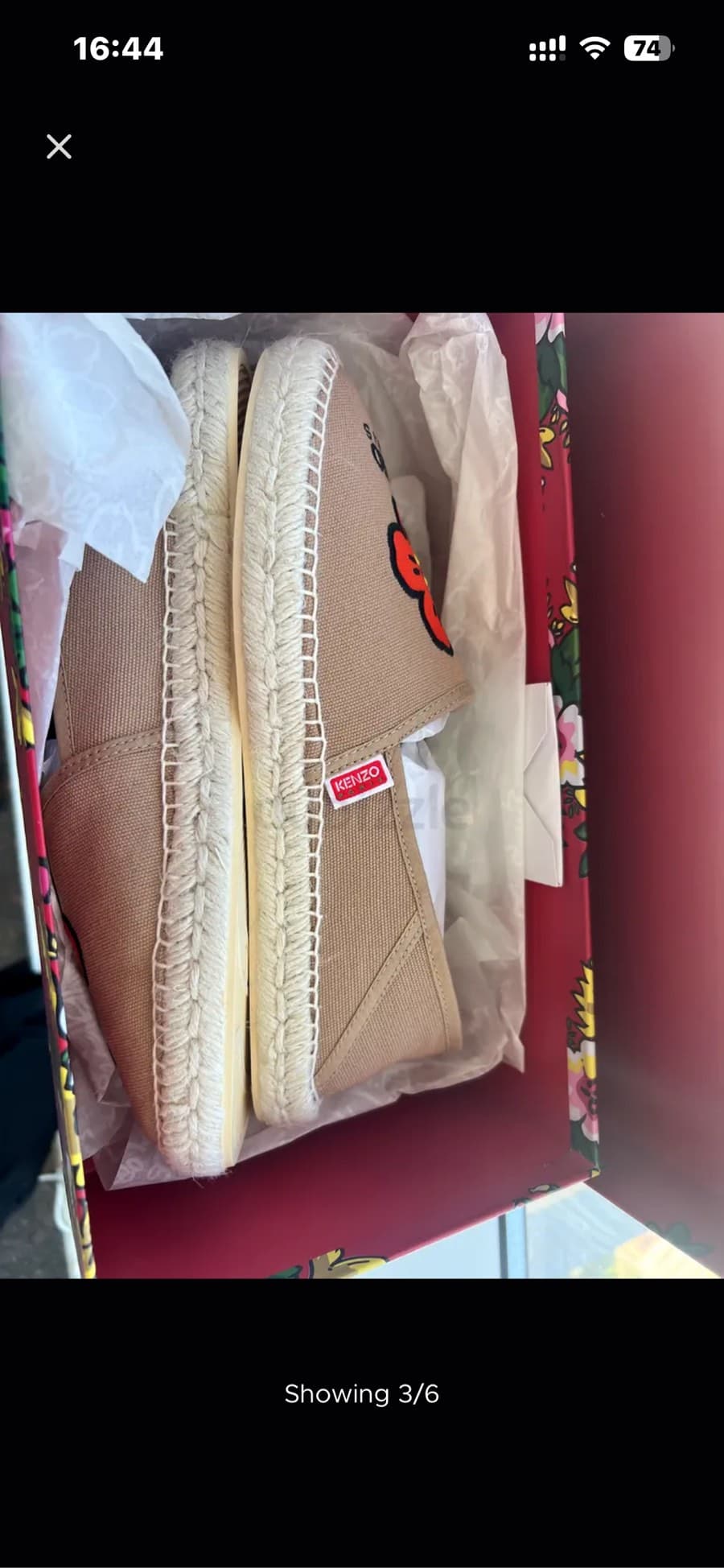 Kenzo Paris Espadrille Flats thumbnail 2