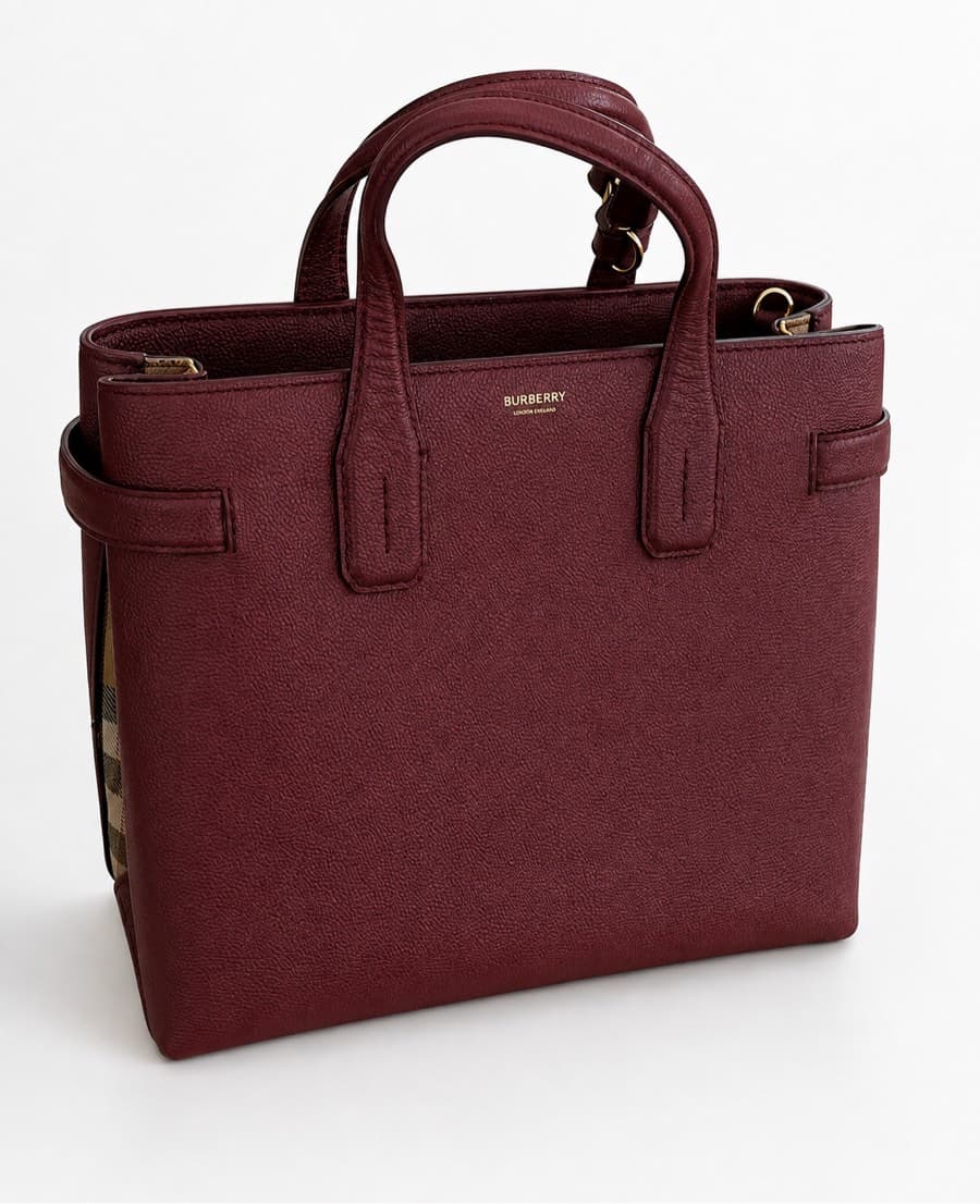 Burberry Grainy Leather Tote thumbnail 2