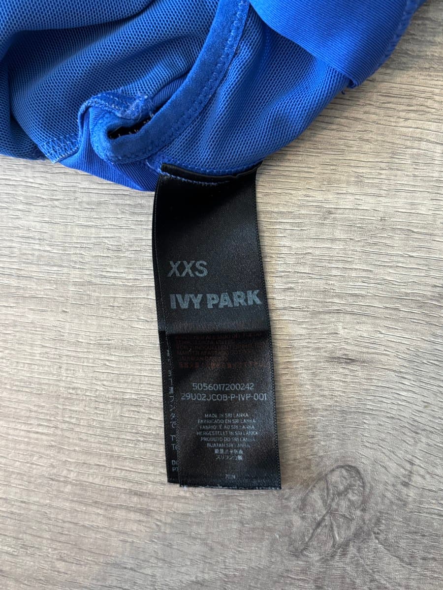 IVY PARK Blue Sports Bra thumbnail 3