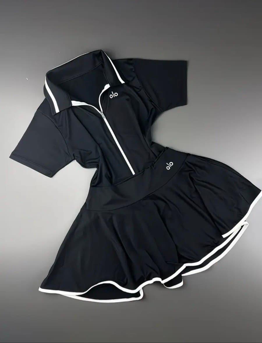 Alo Black Mini Dress