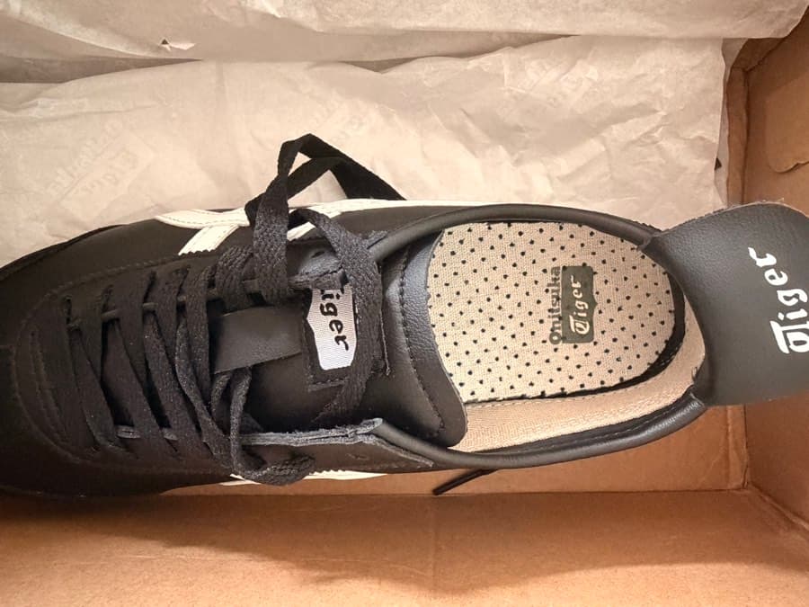 Onitsuka Tiger Mexico 66 black true leather thumbnail 3