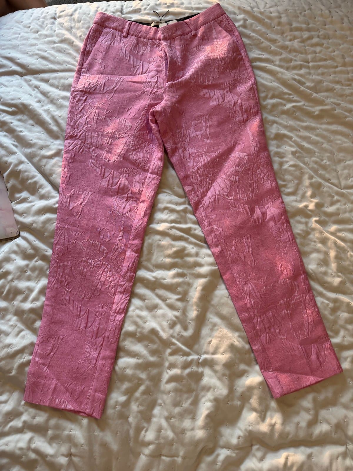 Scotch & Soda Amsterdam pink textured suit thumbnail 2