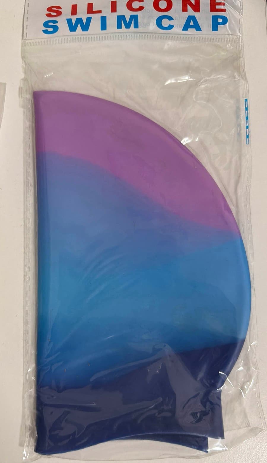 Silicone Ombre Swim Cap