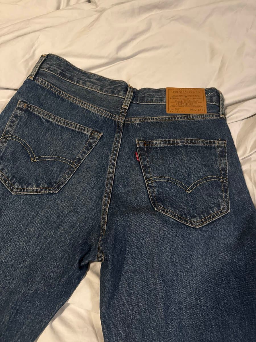 Classic Blue Denim Jeans original thumbnail 2