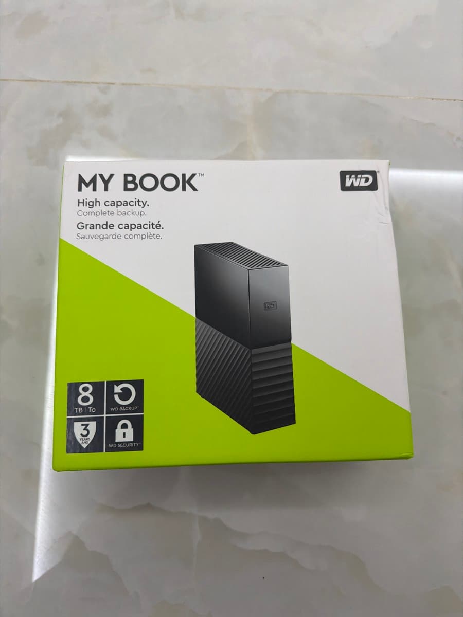 WD My Book 8TB