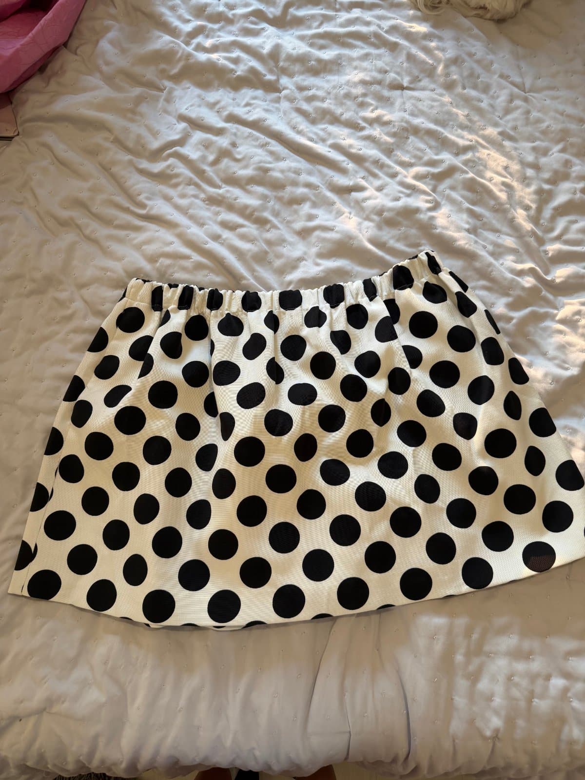 List Boutique black & white polka dot skirt - image 1