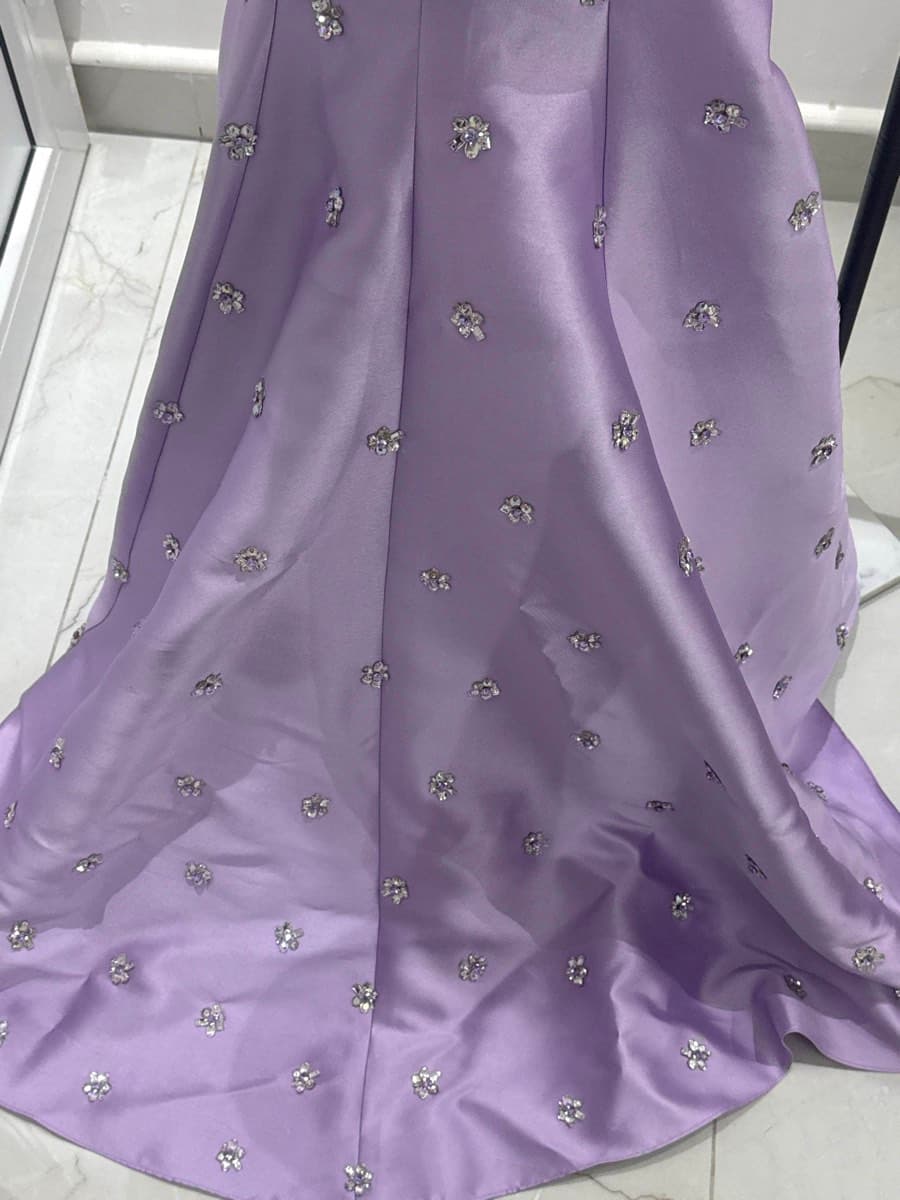 Embellished Halter Neck Gown thumbnail 9