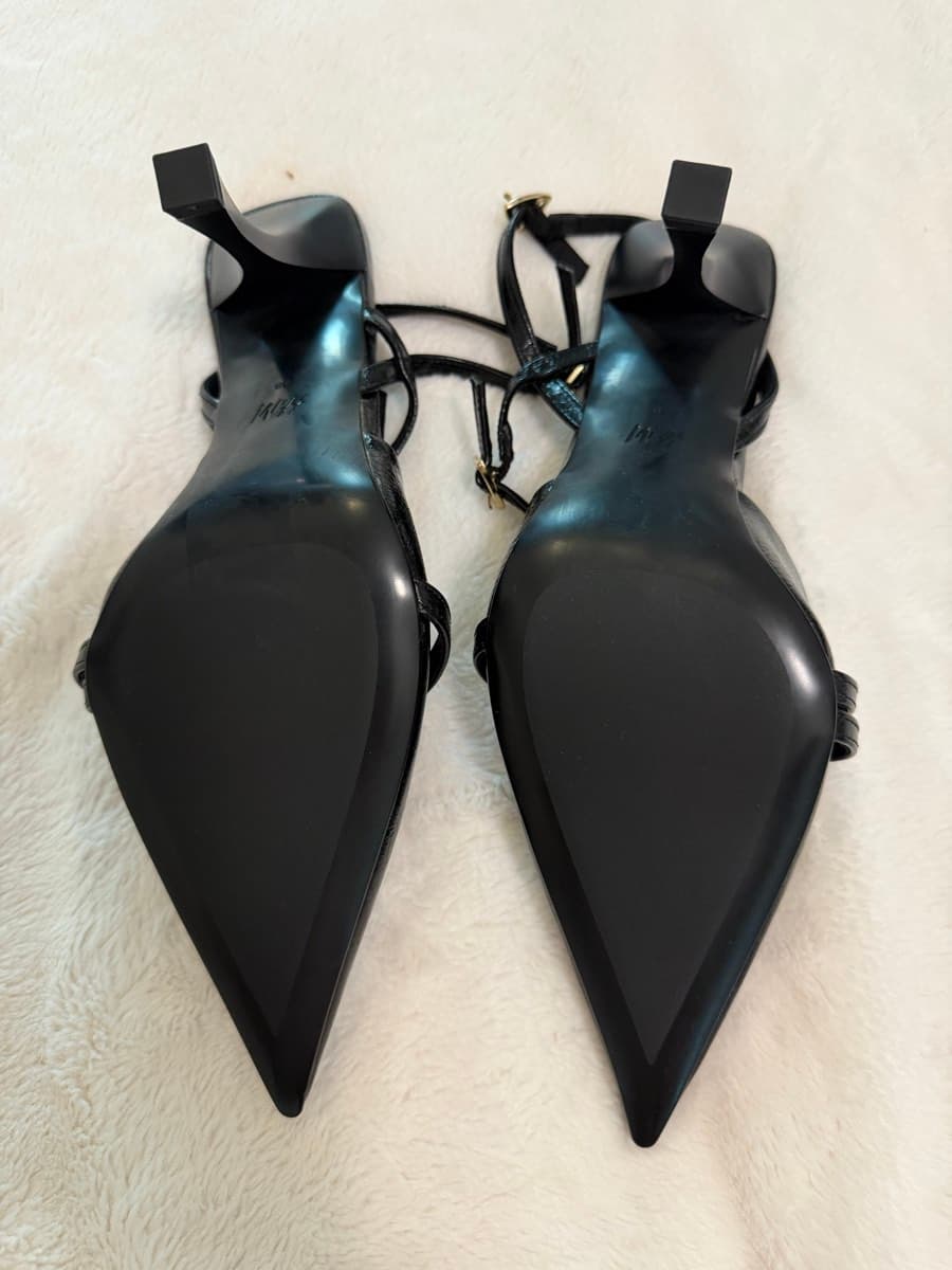 Black Patent Slingback Heels thumbnail 5