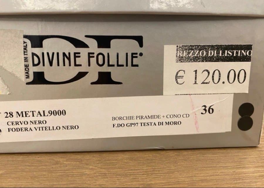 Divine Follie Italian Leather Studded Boots – NEW – Size 36 thumbnail 6