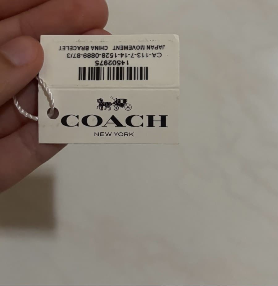 Coach Silver Tone Watch thumbnail 3
