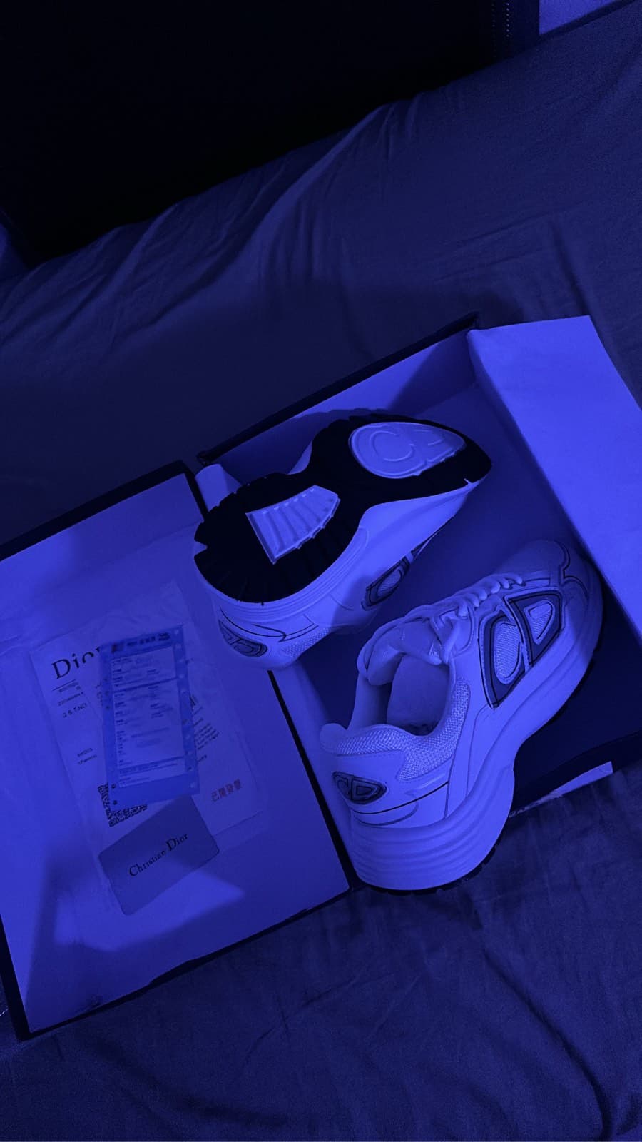 Dior B30 White Sneakers thumbnail 3