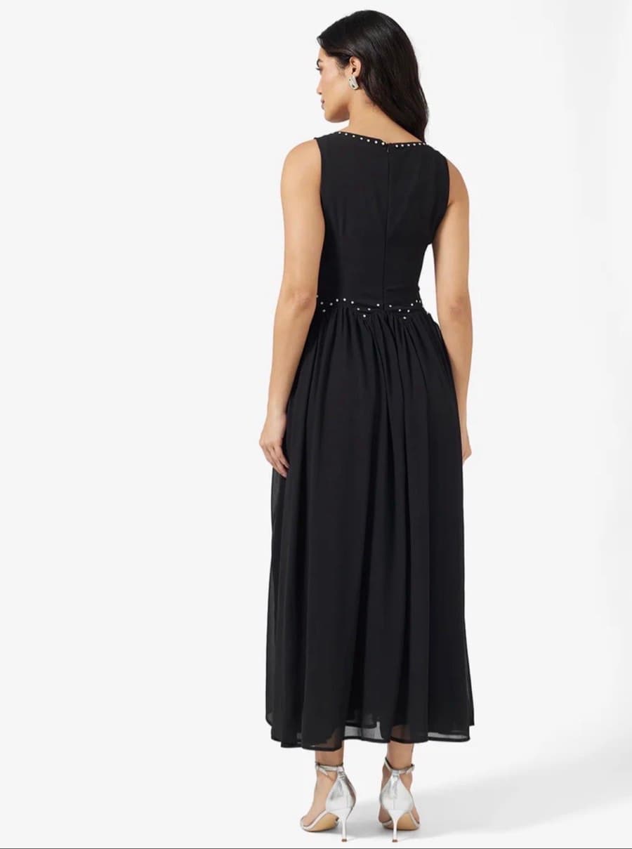Black Embellished Maxi Dress thumbnail 2