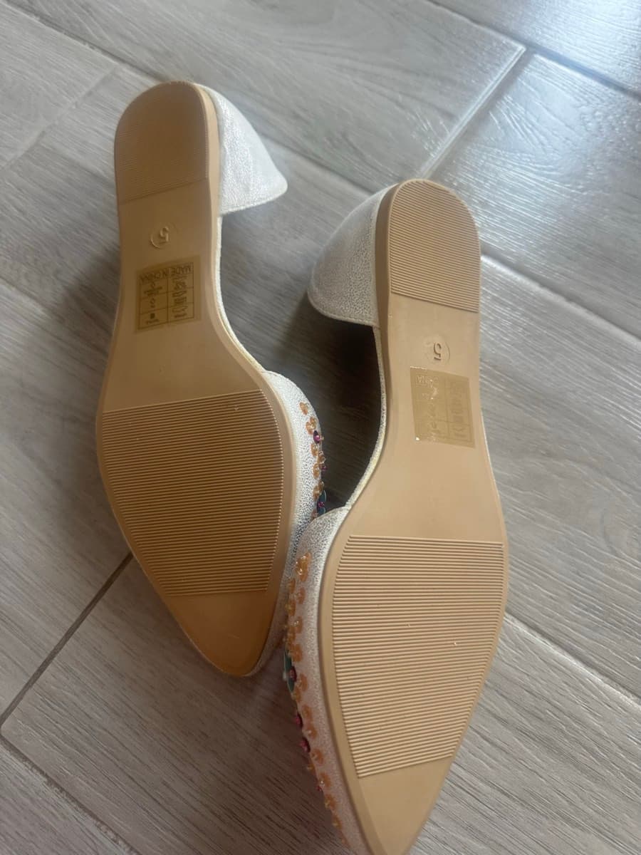 Embellished Pointed-Toe Flats thumbnail 2