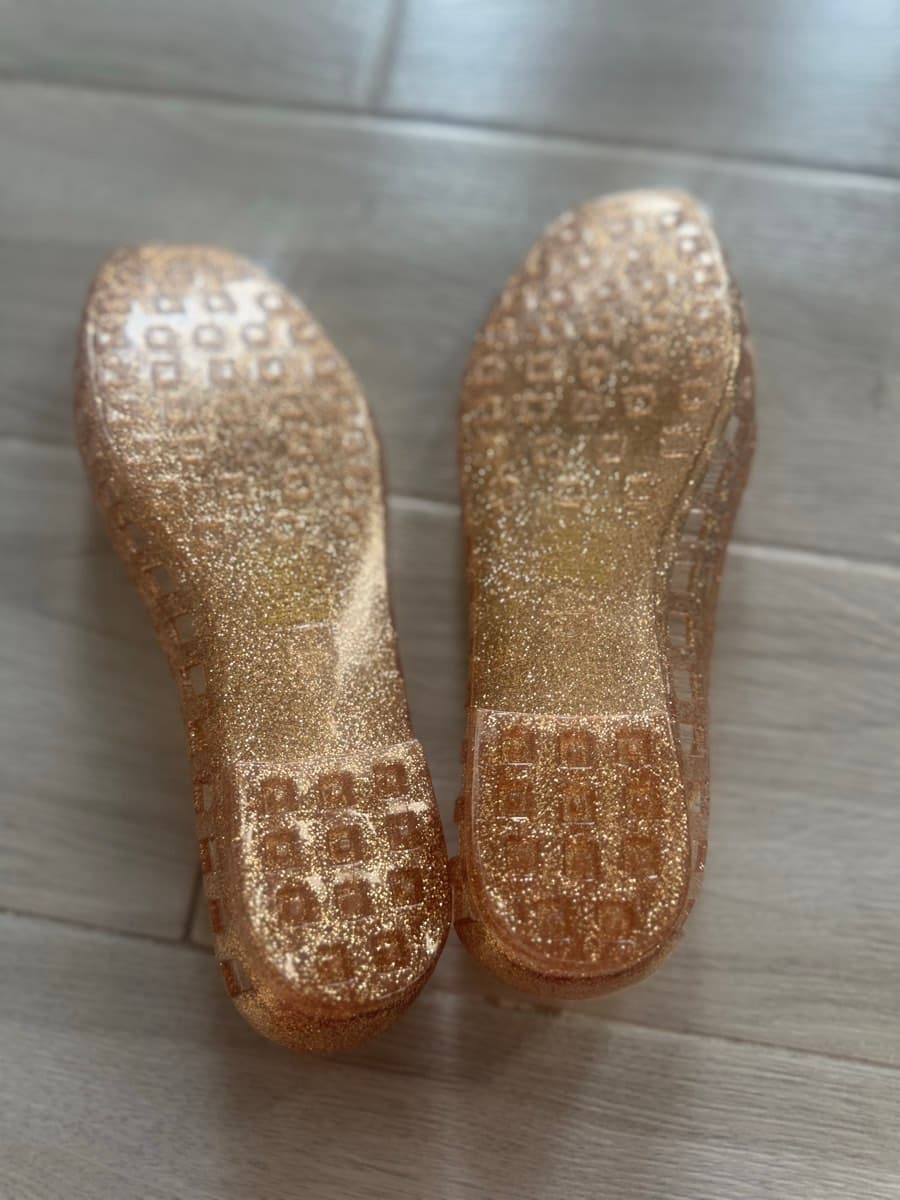 Glitter Jelly Ballet Flats thumbnail 8