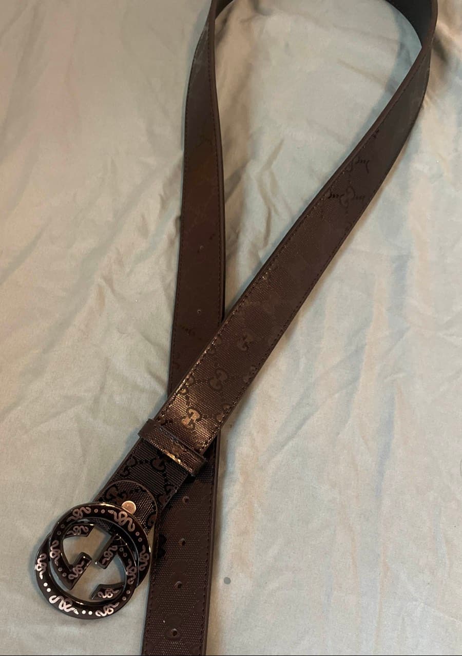 Gucci GG Monogram Belt thumbnail 2