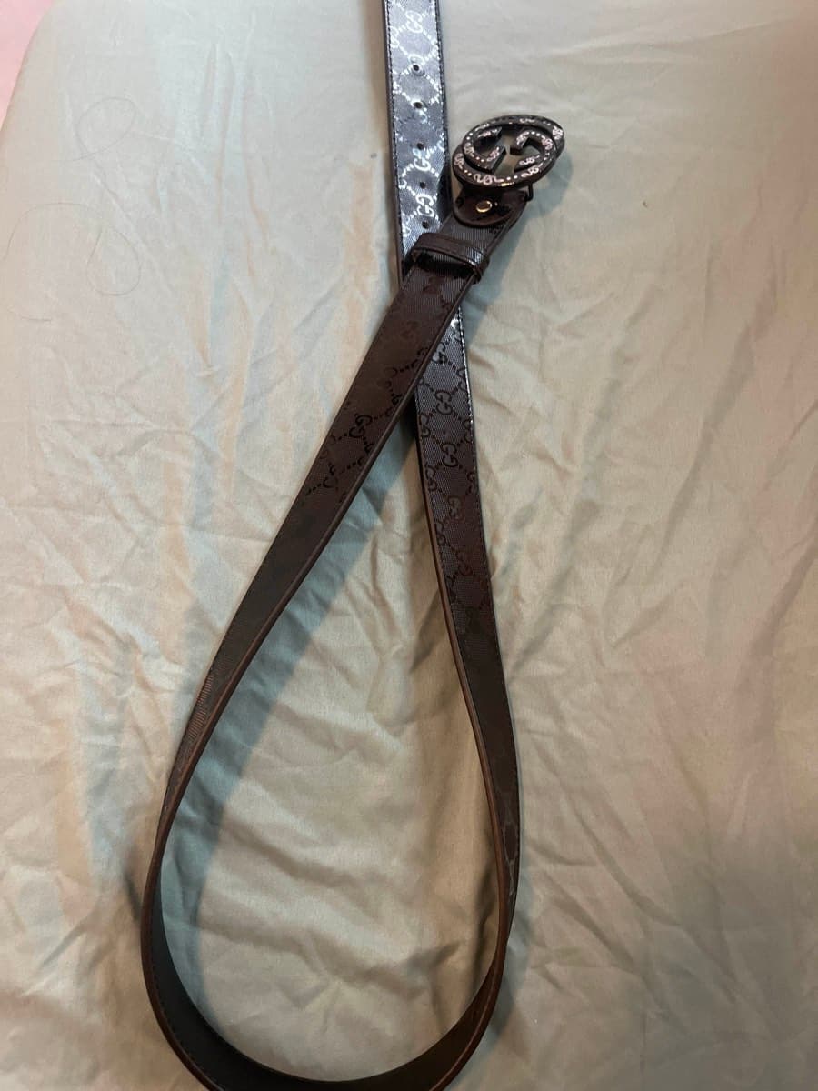 Gucci GG Monogram Belt