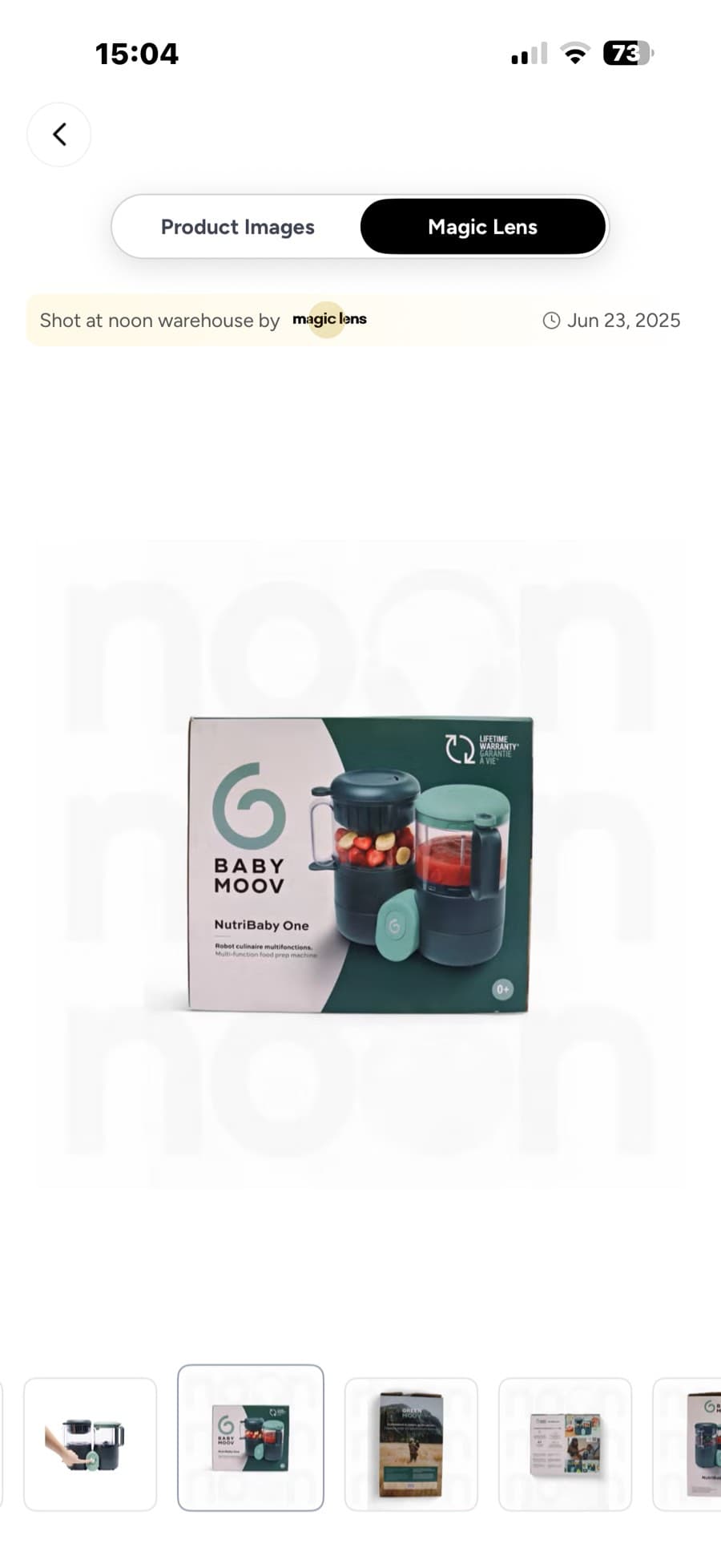 Nutribaby One Food Processor thumbnail 2