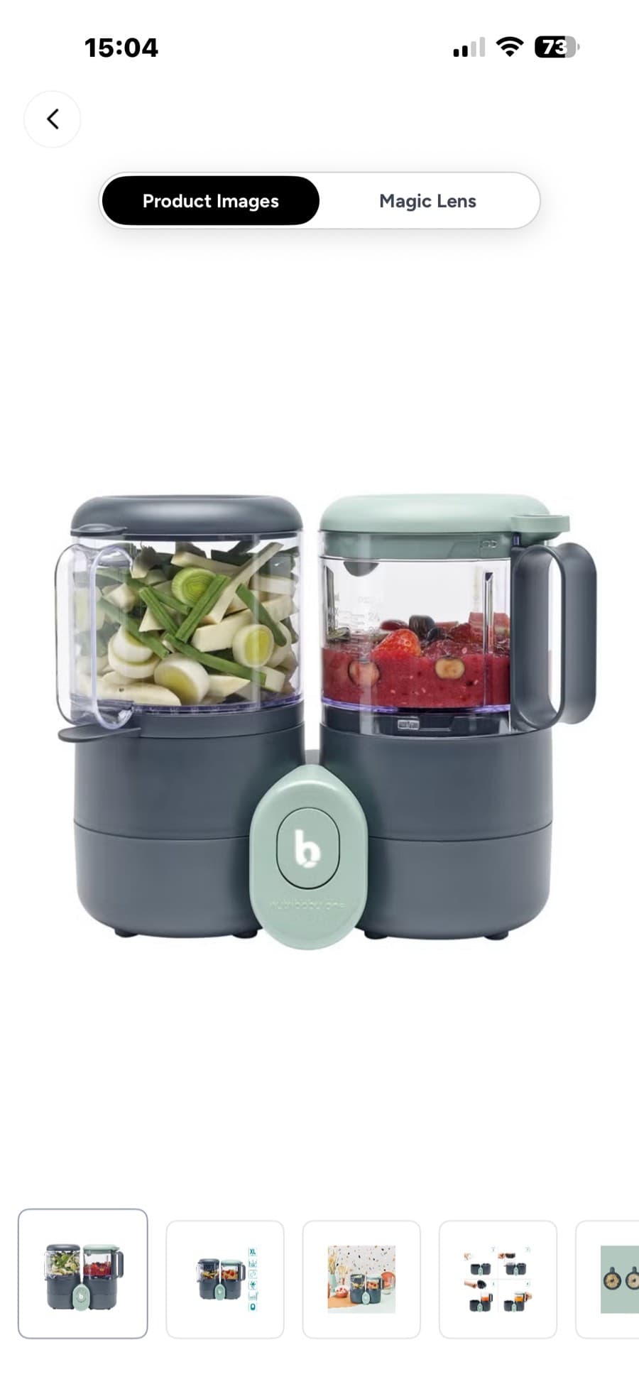 Nutribaby One Food Processor