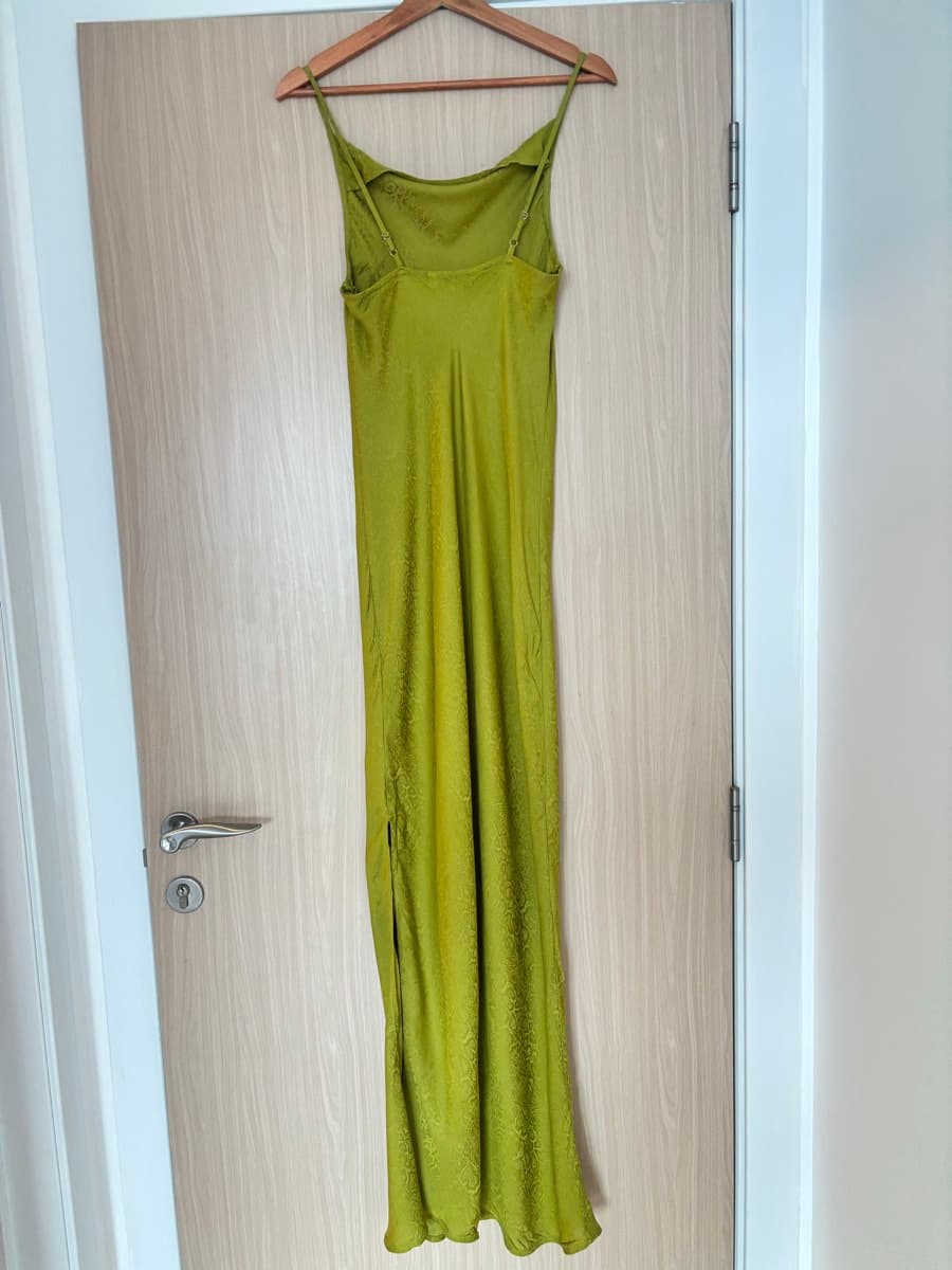 Lime Green Slip Dress thumbnail 2
