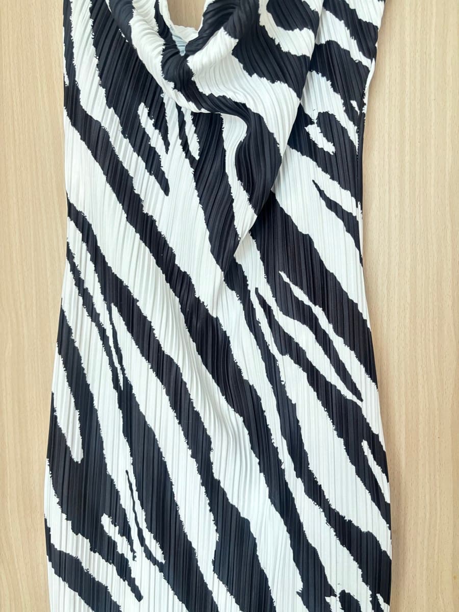 Zebra Print Midi Dress thumbnail 3