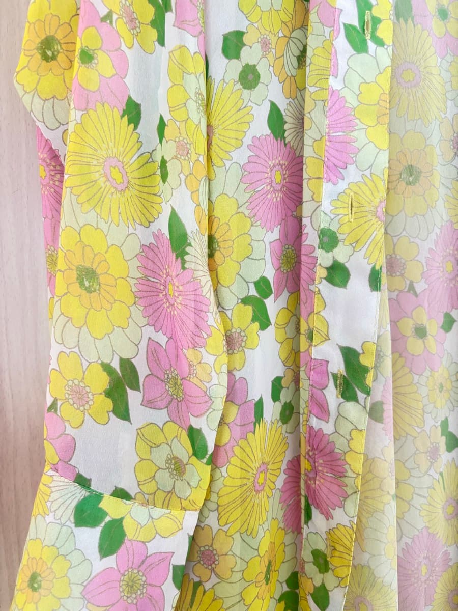 Floral Print Longline Shirt thumbnail 4