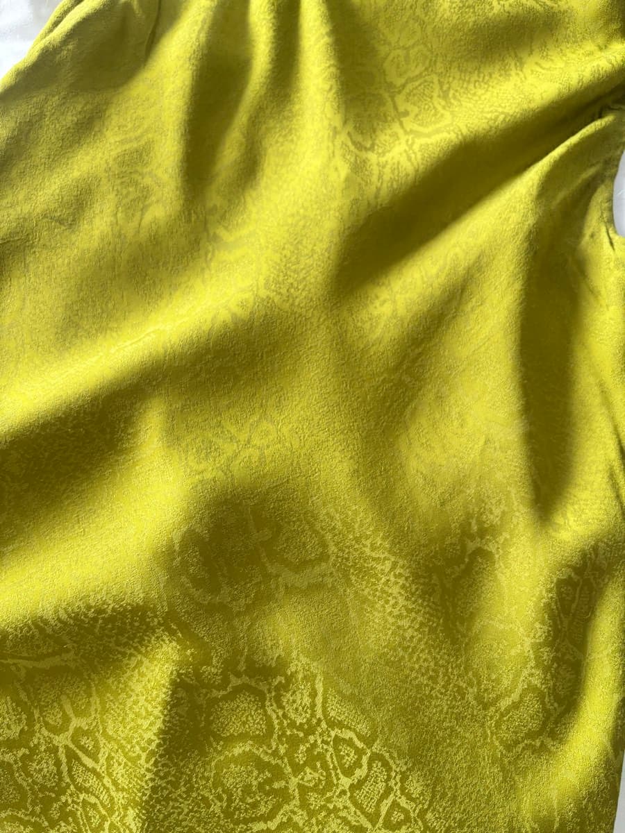 Lime Green Slip Dress thumbnail 4