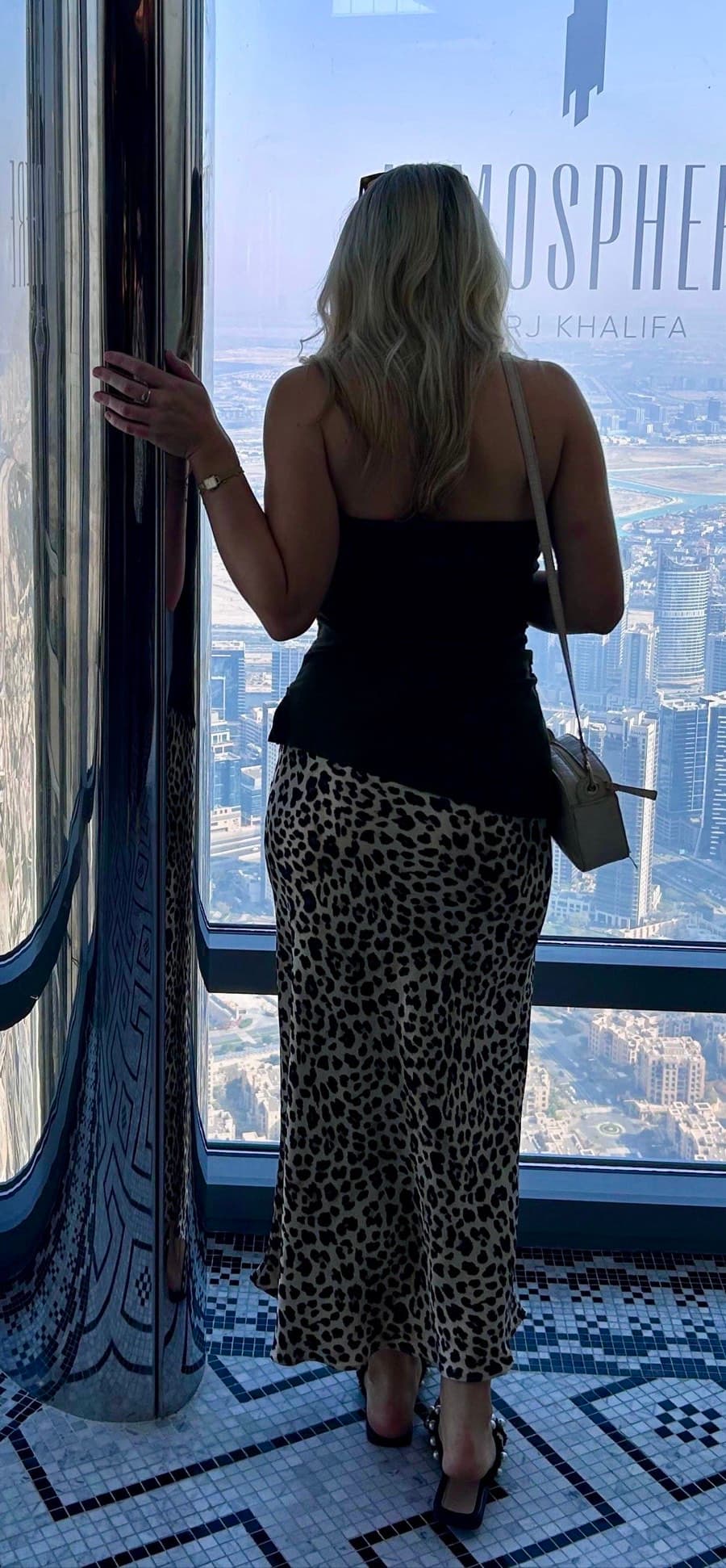 Zara Leopard Print Skirt thumbnail 3