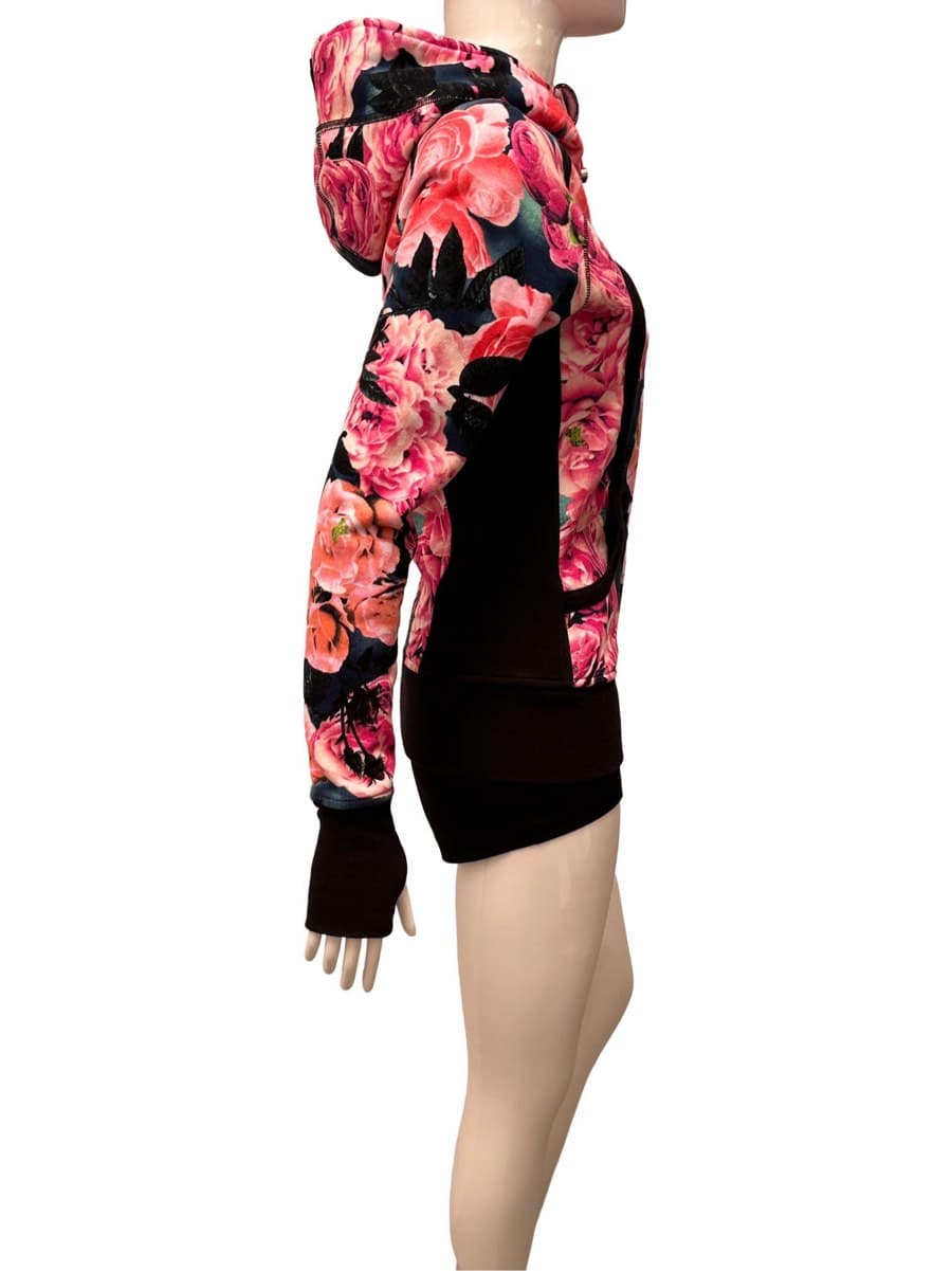 Lululemon Floral Print Zip-Up Hoodie thumbnail 4