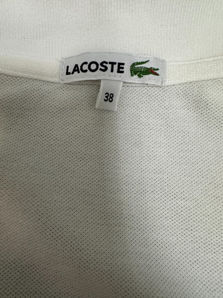 Lacoste White Polo Dress thumbnail 4