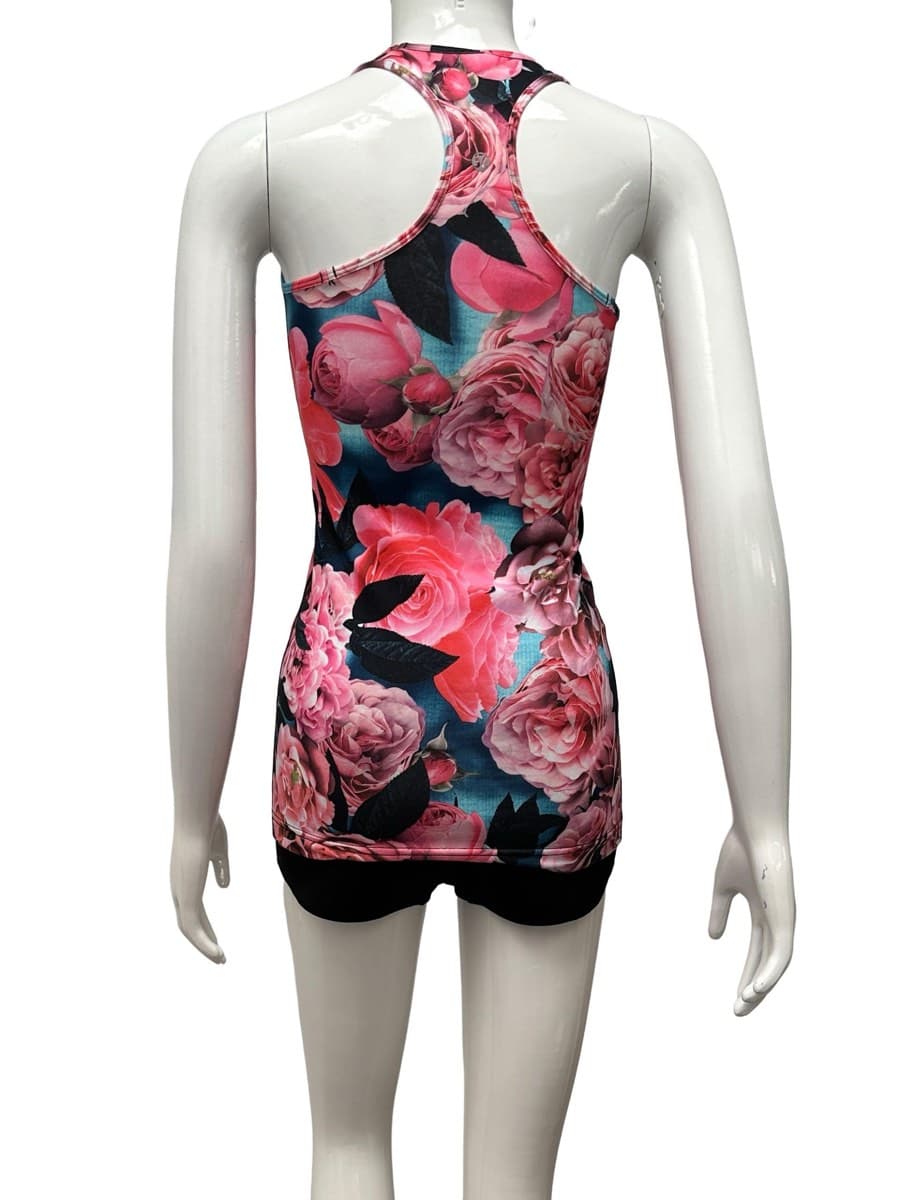 Lululemon Floral Print Racerback Tank thumbnail 2