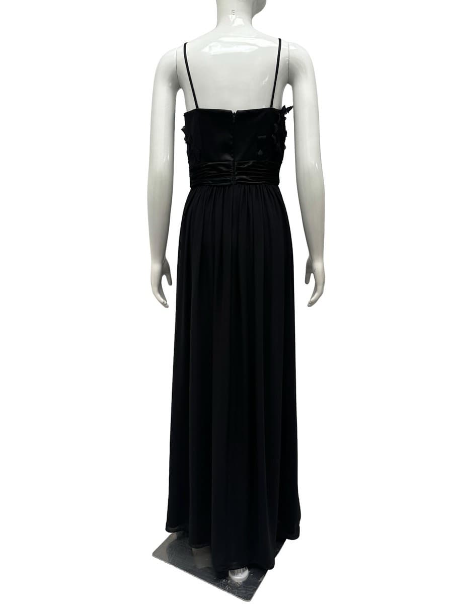 Max and Cleo Black Floral Embellished Gown thumbnail 2