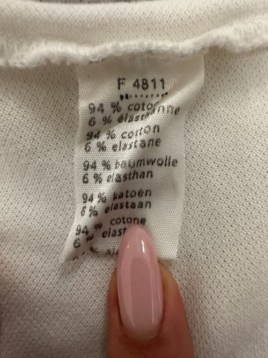 Lacoste White Polo Dress thumbnail 5